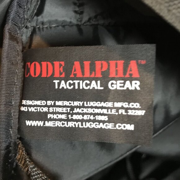 Tactical Military Backpack Black Code Alpha Heavy Duty Durable Gear - Picture 3 of 8